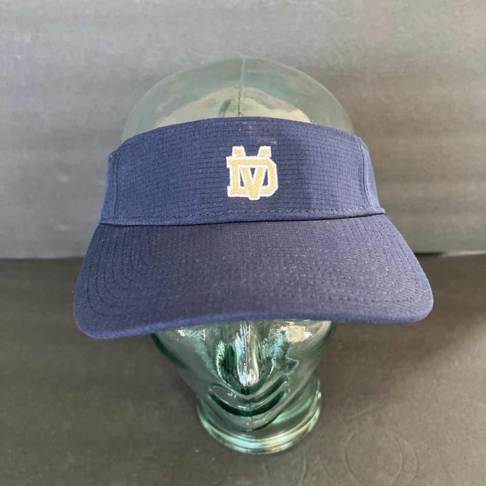 Under Armour Visor Hat Cap Strapback Blue Adjustable Embroidered Golfer UA Mens